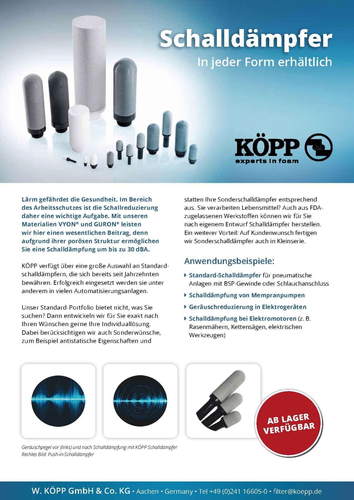 Bis zu 60% Rabatt auf Filtergeräte aus Messing und Kunststoff.