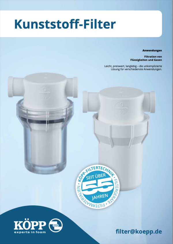 Übersicht Filtertypen