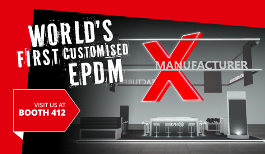 World´s first customised EPDM - the new cellular rubber with the X-factor from KÖPP